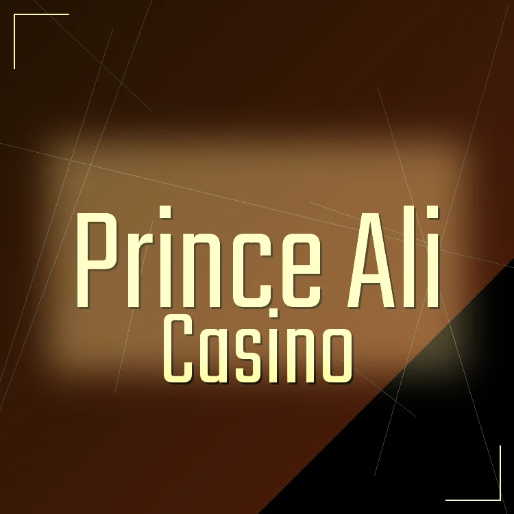 Interface détaillée du lobby de jeux Prince Ali Casino montrant les catégories et promotions en vedette